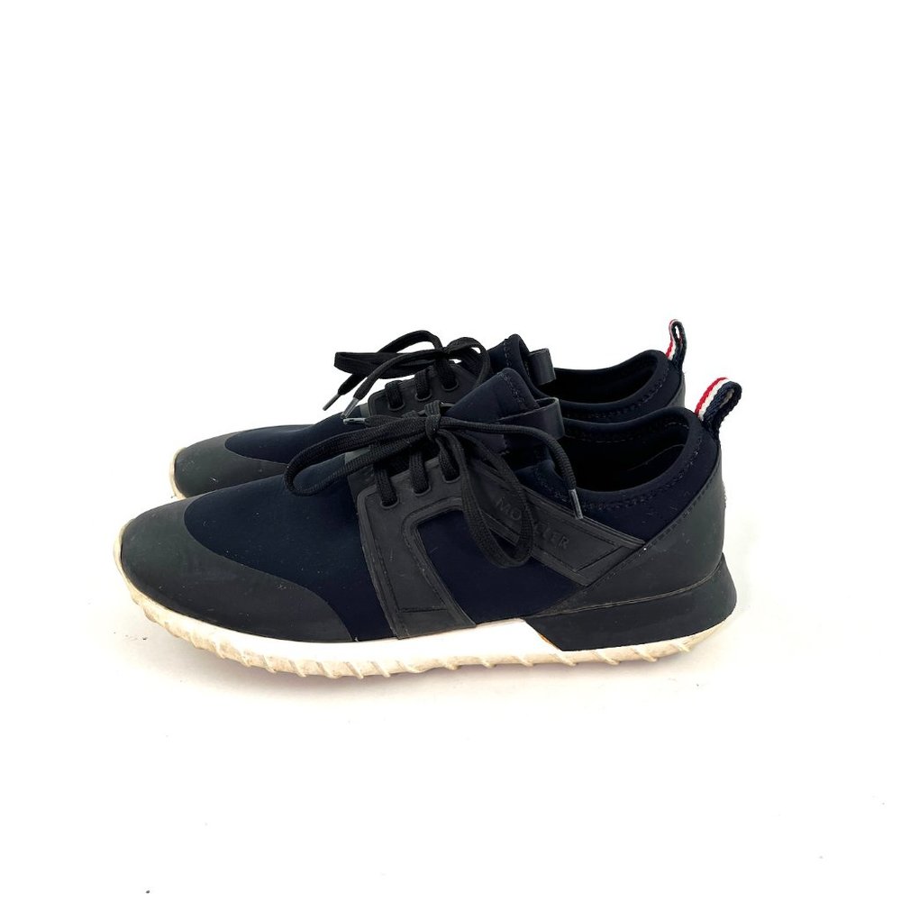 Authentic Moncler Black Neoprene Sneakers 41 10.5US - Picture 3 of 8